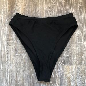 High wasted bikini bottoms